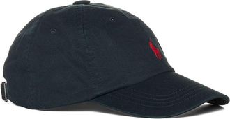 Polo Ralph Lauren Mens Baseball Cap Chino Black Cotton Hat