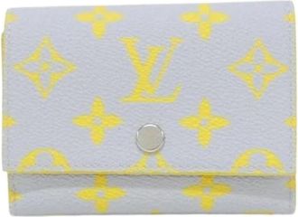 Louis Vuitton Pre-owned Monogram Glow Victor Portemonnee - Heren - Vintage Accessoires - Grijs - ONE Size - Vintage
