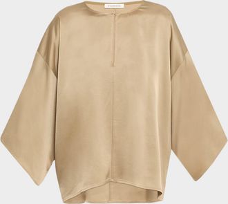 By Malene Birger Cicie Satin Blouse