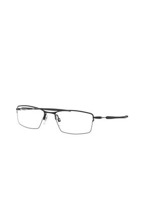 Oakley 56mm Rectangle optical glasses in Black at Nordstrom