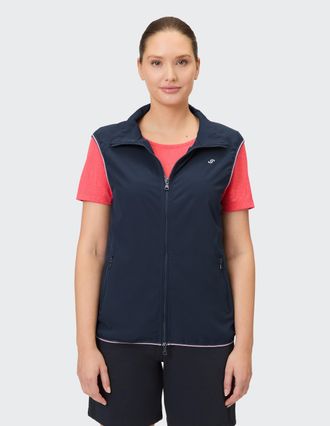 Joy Funktionsweste JOY SPORTSWEAR WESTE EVI, Damen, Gr. 36, night, Obermaterial: 92% Polyester, 8% Elasthan, Westen Funktionsweste