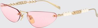 Gucci Occhiali da sole in metallo Gucci con perle