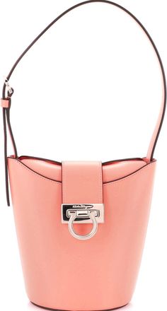 Ferragamo Trifolio Shoulder Bag Leather Small