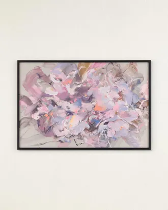 John-Richard Floral Palette II Original Painting by Teng Fei