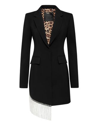 Philipp Plein Blazer Dress Fringe
