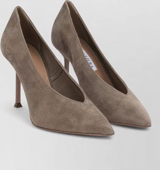 Aquazzura leather sole pointed toe stiletto pumps