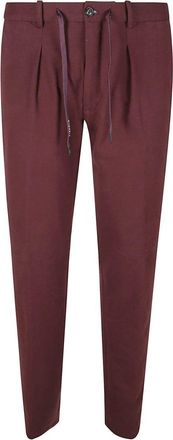 Circolo 1901 Slim Fit Trousers With Tapered Leg Design