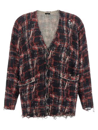 R13 Multicolor Linen Womens Cardigan