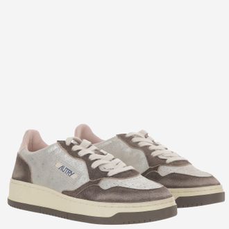 Autry Womens Sneakers Medalist Low Multicolour Leather Trainers