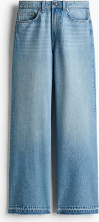 H&M Wide High Waist Jeans - Blue