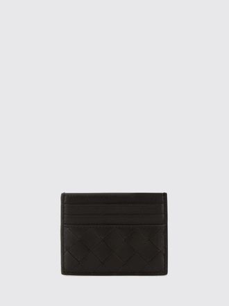 Bottega Veneta Flat Woven Nappa Calfskin Card Holder with 7 Slots