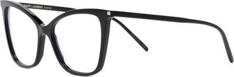 Saint Laurent Optisch Montuur - Dames - Brillen - Zwart - 55 MM - Accessoires