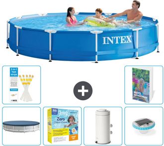Intex Piscina Con Estructura Redonda - 366x76 Cm - 7-piezas S32