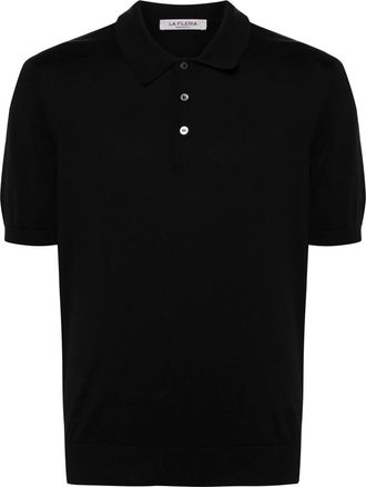 La Fileria Fine-knit Polo Shirt