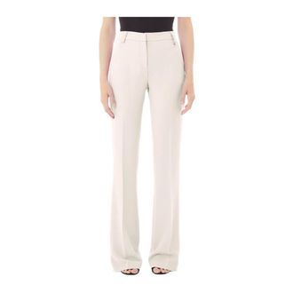 Liu Jo Dames, Broeken, Wit, Maat: S Poliester