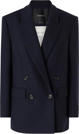 Pinko Mujer, Chaquetas, Azul, Talla: XS