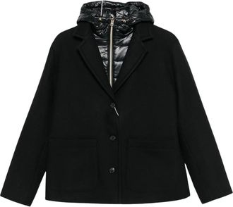 Herno 9300 Giaccone - - Jackets - Donna - Nero - M