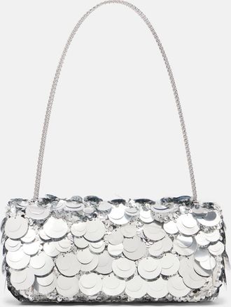 Paco Rabanne Borsa a spalla Sparkle con paillettes