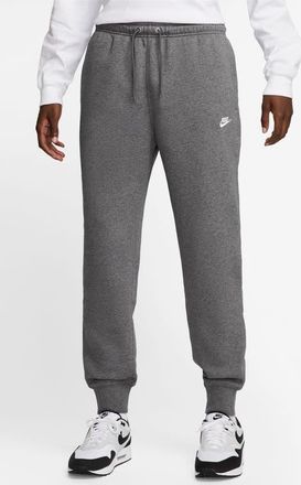 Nike Club Fleece Joggers in Charcoal Heather/Iron Grey at Nordstrom, Size Xx-Large