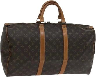 Louis Vuitton Pre-owned Weekend Bags, female, Brown, Size: ONE SIZE Pre-owned Boston Bag