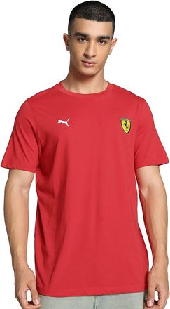 Puma Scuderia Ferrari Race Colour Shield Mens T-Shirt, Red Racing Red, M