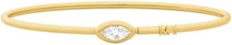 Michael Kors Marquise Wire Bangle - Dames - Accessoires - Geel - Maat: ONE Size