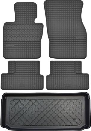 OEM Mini Cooper Iii F56 Hatchback Desde Marzo De 2014. Juego De Alfombrillas De Goma Para Coche Y Alfombrilla Para Maletero