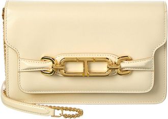 Tom Ford Logo Small Leather Shoulder Bag