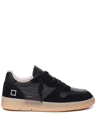 D.A.T.E. Court 2.0 su&egrave;de sneakers - Zwart