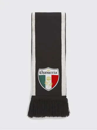 adidas Two-Tone Abstract Logo Pattern Acrylic Scarf