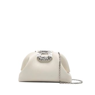 Amina Muaddi Camelia Embellished Clutch Bag