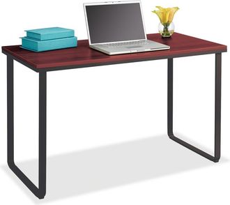 Safco Steel Workstation - Rectangle Top - U-shaped Base - 2 Legs - 150 lb Capacity - 47.25 Table Top Width x 24 Table Top Depth x 0.75 Table Top Thickness -