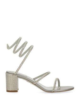 Rene Caovilla Cleo Sandal With Crystals