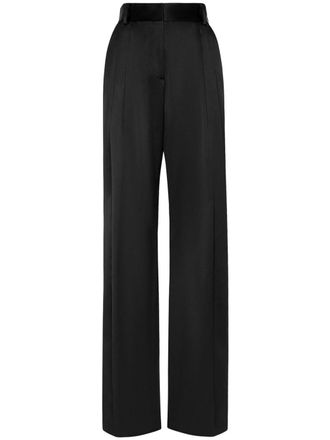 Philipp Plein Broek met wijde pijpen - Zwart