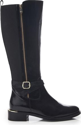 Moda in Pelle Moda in Pelle Womens Sharla Black Patent Leather Boots - Size EU 37