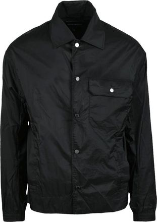 Emporio Armani Hombre, Chaquetas, Negro, Talla: L
