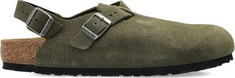 Birkenstock Mules Tokyo con cinturino posteriore - Verde
