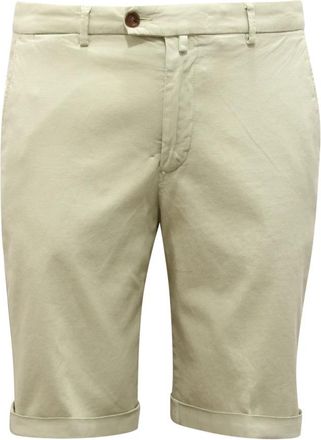 BRIGLIA 1949 Groene Bermuda Easy Shorts Bg 108 - Heren - Korte Broeken - Groen - L - Korte Broeken