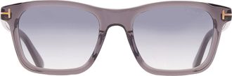 Tom Ford Smoke Gradient Square Mens Sunglasses FT1179 20B 54