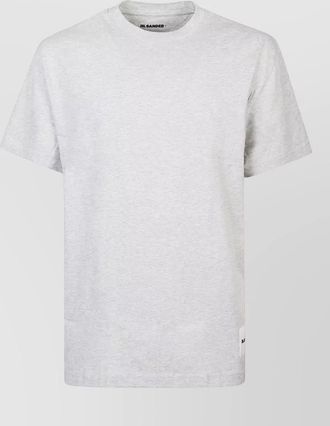 Jil Sander plus size t shirt short sleeves crew neck