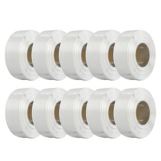OEM Filamento Pla Sin Bobina, Recarga De 10 Kg Para Impresi&oacute;n 3d, Dise&ntilde;o Ecol&oacute;gico, Blanco, 10 Kg