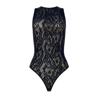 Wolford Mujer, Camisetas, Negro, Talla: L
