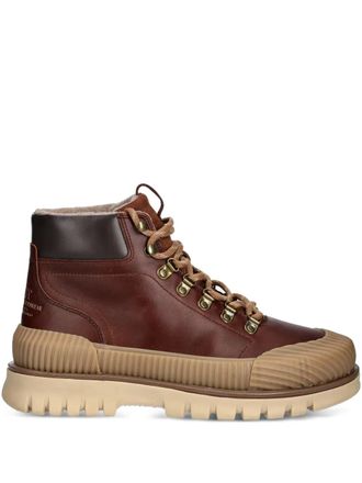 GANT lace-up ridged boots - Bruin
