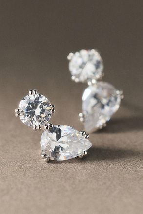 Nadri Twinnie Toi Moi Post Earrings