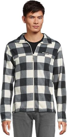 Columbia Steens Mountaintm Printed Jacket Mens Fleece Chalk Check Print 2 : SM, Fleece/Polyester
