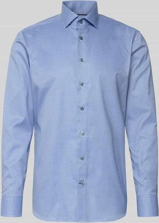 Olymp Slim Fit Businesshemd mit Kentkragen Modell Savio in Bleu, Gr&ouml;&szlig;e 38