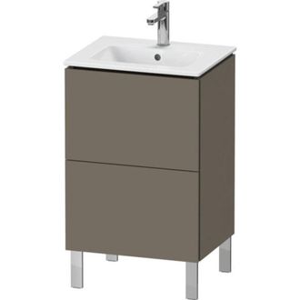 Duravit L-cube Mueble De Ba&ntilde;o De Pie Compact, 2 Cajones, Ancho: - Duravit