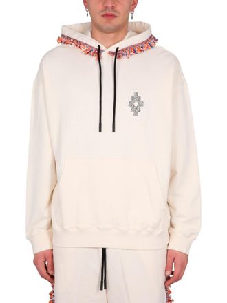Marcelo Burlon Off White Logo Hoodie