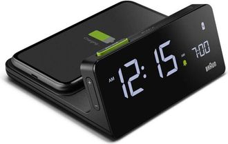 Braun Bc21 Reloj Despertador Digital Negro
