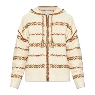Isabel Marant Truien & Vesten, Heren, Beige, M, Wol, Rolian Cardigan
